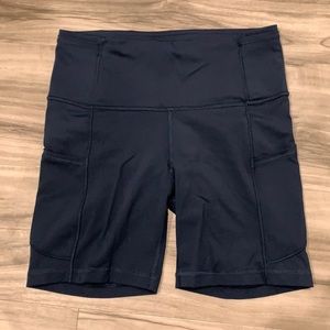 Lululemon shorts size 6 - navy